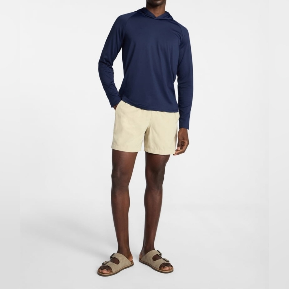 Men’s Sand Beige Quick-Dry Surf & Turf Board Shorts | 6” Inseam - Picture 3 of 4